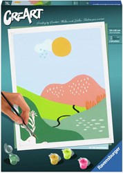 Ravensburger peinture par numéros - CreArt In the Mountains pour adultes