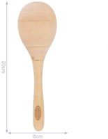 Creativ Company jouet musical en bois maracas hochet 20 cm décoration-3