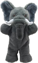 The Puppet Company éléphant en peluche - marionnette à main ECO jouet