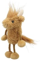 The Puppet Company marionnette à doigt - vache Highland peluche jouet-2