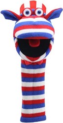 The Puppet Company marionnette Sammy - Eco Sockettes - peluche recyclée