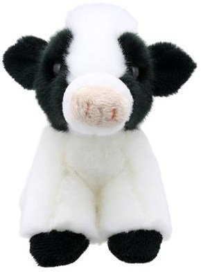 The Puppet Company vache en peluche - mini jouet vache
