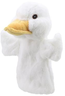 The Puppet Company marionnette canard - peluche pour enfants-2