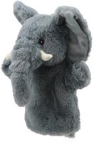 The Puppet Company marionnette éléphant - jouet en peluche écologique-2