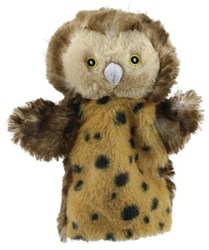 The Puppet Company marionnette chouette - peluche animal pour enfants