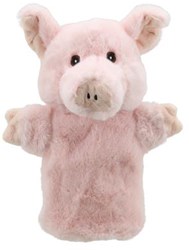 The Puppet Company marionnette cochon - compagnon animal - jouet d'imagination
