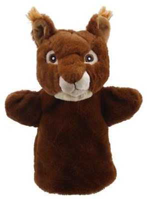 The Puppet Company marionnette écureuil - peluche marionnette pour enfants