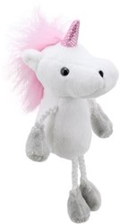 The Puppet Company marionnette à doigt licorne - jouet féerique pour enfants