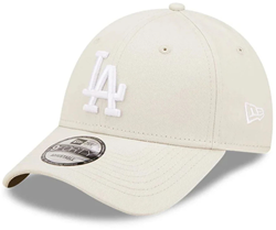 New Era casquette LA Dodgers - chapeau jouet blanc et couleur pierre