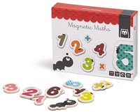 EurekaKids chiffres magnétiques jouet éducatif 30 pièces colorées