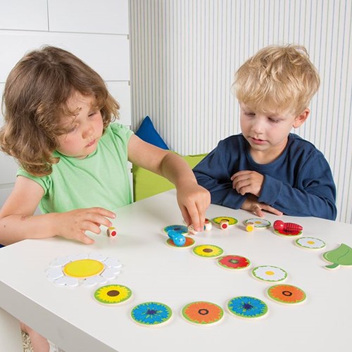 Beleduc jeu pour enfants Papilio jeu de papillons carton éducatif