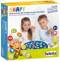 Beleduc jeu éducatif pour enfants Shapy - jeu de société familial coloré-3