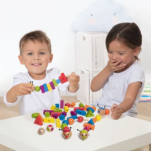 Beleduc jeu pour enfants Rondo Vario jeu d'adresse en bois éducatif