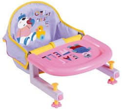 Depesche chaise poupée bébé violet accessoire plastique pour poupée