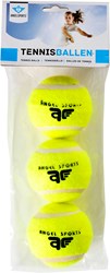 Twisk balles de tennis jouet jaune 3 pièces en sac pour enfants