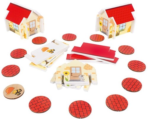 Beleduc jeu de construction Smart Builders jouet éducatif en bois-2