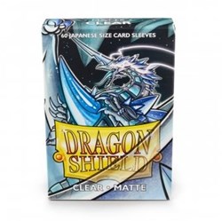 Dragon Shield protège-cartes Japanese Matte Clear 60 pièces pour cartes à collectionner