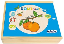 Beleduc jouet éducatif DOMInext XL Fruits & Légumes carton