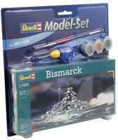 Revell maquette - Bismarck navire set de modèle plastique 1:1200