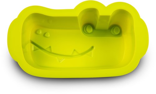 Lilliputiens moule à gâteau Anatole crocodile silicone coloré