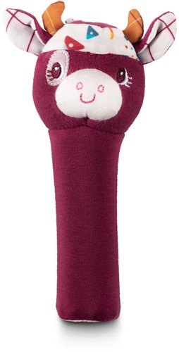 Lilliputiens - Hochet à presser Rosalie hochet bébé peluche