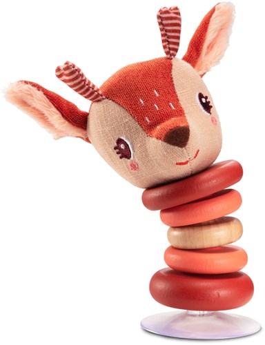 Lilliputiens hochet Stella avec ventouse - jouet bébé en bois-2