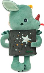 Lilliputiens - Livre doudou Joe le dragon livre d'activités lumineux