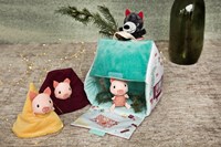 Lilliputiens jouet maisons loup et 3 petits cochons interactif-3