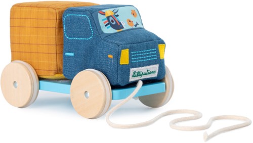 Lilliputiens - Figurine à Tirer Camion en Béton