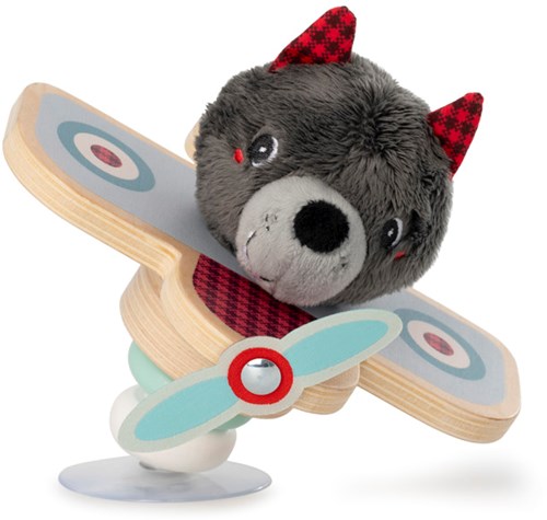 Lilliputiens - Avion peluche jouet Louis - jouet bébé coloré-2