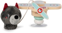 Lilliputiens - Avion peluche jouet Louis - jouet bébé coloré-3