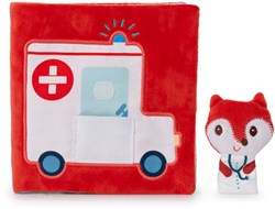 Lilliputiens - Livre d'activités Docteur Alice - Livre doux interactif pour enfants dès 1 an