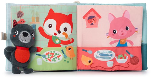Lilliputiens livre d'activités jouet doux Smakelijk Louis interactif-3