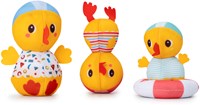 Lilliputiens - Canards en caoutchouc prenant des cours de natation