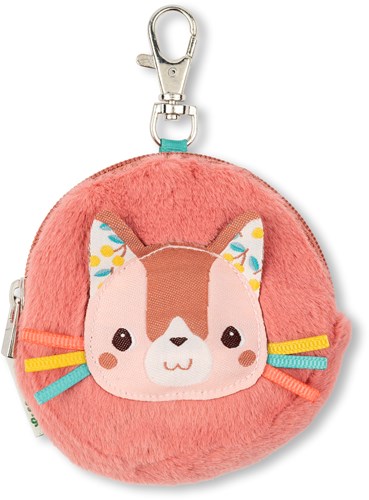 Lilliputiens portefeuille enfant Jeanne le chat - adorable porte-monnaie zip cadeau