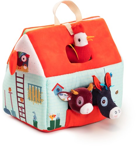 Lilliputiens jouet ferme - Ma première ferme - ensemble de jeu en tissu-2