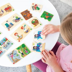 Beleduc jeu éducatif What can I do - jeu en carton pour enfants