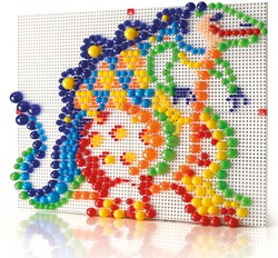 Quercetti Insteek Mozaïek, 600 pins