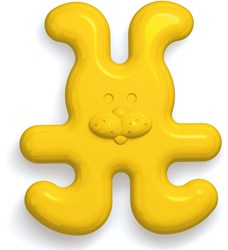 Quercetti jouet de construction lapins plastique coloré 8 pièces tout-petits