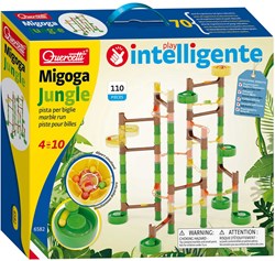 Quercetti circuit à billes Migoga Jungle - jouet 110 pièces