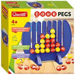 Quercetti jeu de société Puissance 4 jeu de stratégie enfants