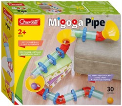 Quercetti circuit à billes Migoga Pipe 30 pièces jouet coloré