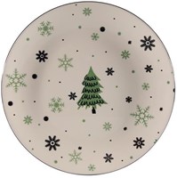 Bord kerstboom deco Ø26,5cm