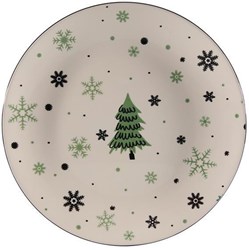 Bord kerstboom deco Ø26,5cm