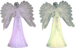 Svenska Living ange décoration LED 22cm changement de couleur acrylique