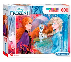 Clementoni puzzle - La Reine des Neiges 2 - 60 maxi pièces - puzzle enfant carton