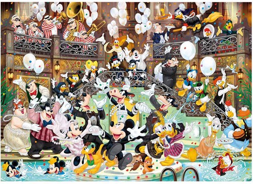 Clementoni puzzle - Disney Gala - 6000 pièces - Haute Qualité-2