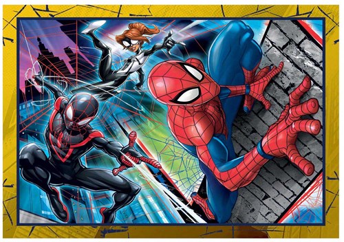 Clementoni puzzle Spiderman - 4 en 1 - puzzle enfant carton-2