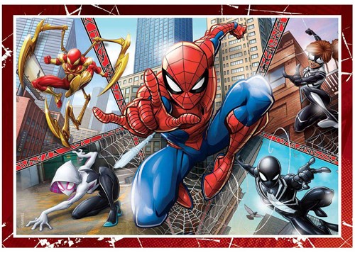 Clementoni puzzle Spiderman - 4 en 1 - puzzle enfant carton-3