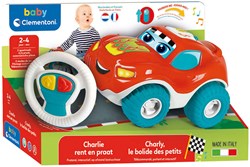Clementoni Voiture RC Baby Charlie - Voiture Télécommandée 12-36M